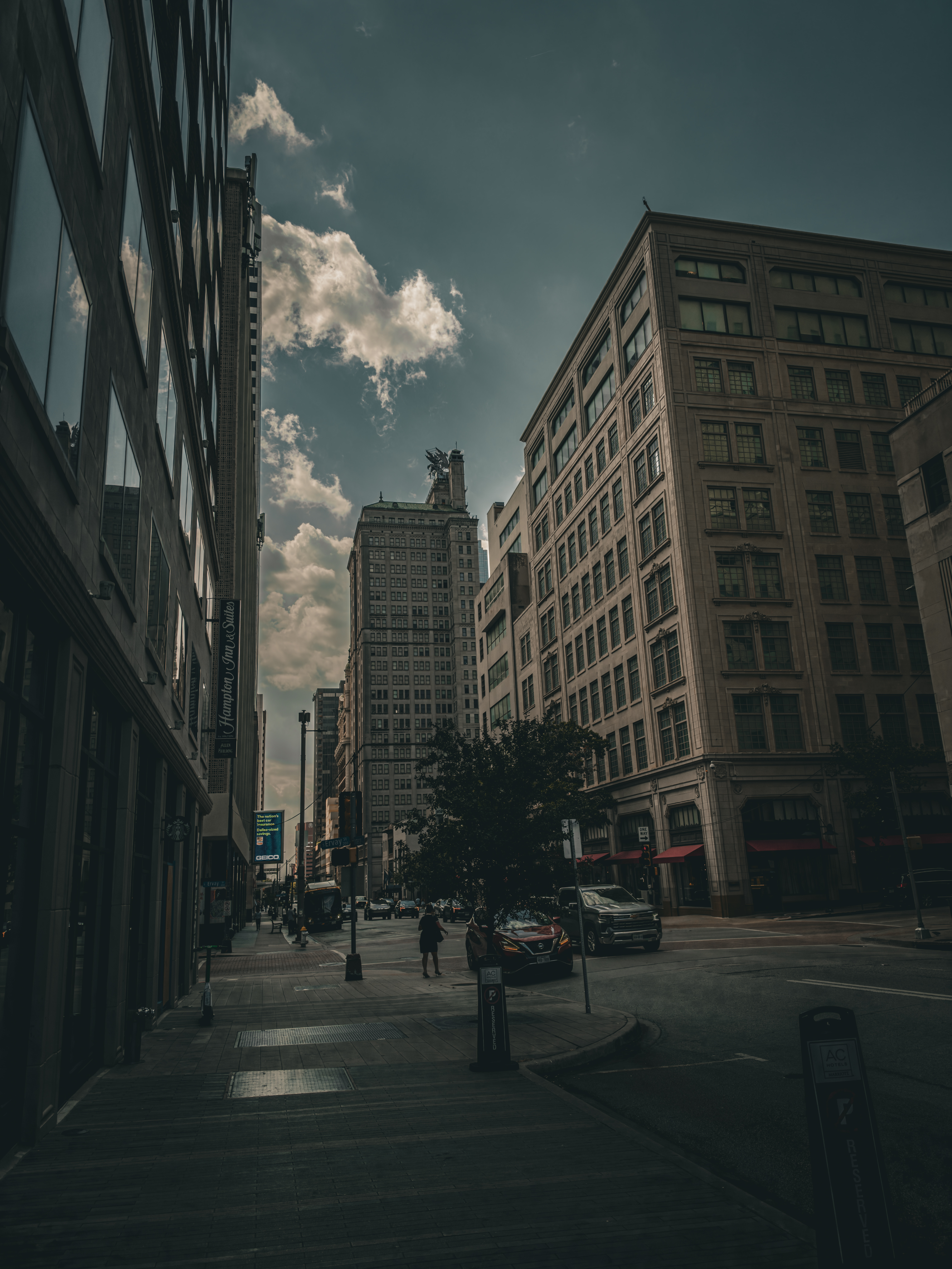 Downtown walk.